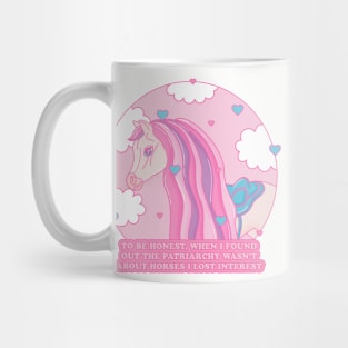 Barbie Movie Horses Patriarchy Quote Ken Mug